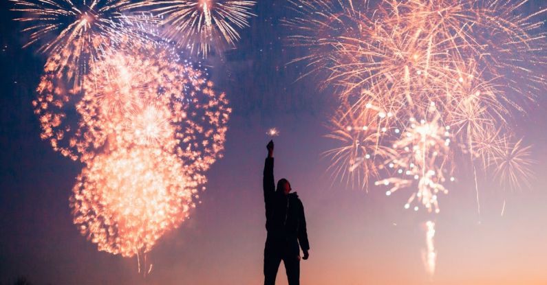 Festivals - Man With Fireworks